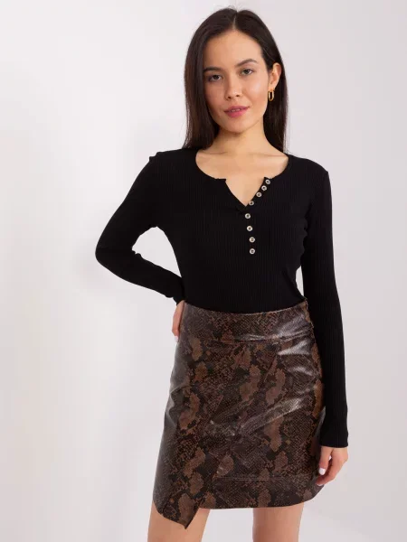 Bluză Fashionhunters negru