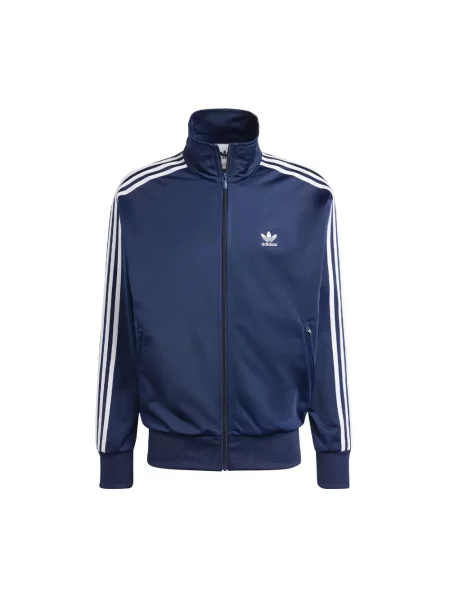 Bluza Adidas ze stójką niebieska