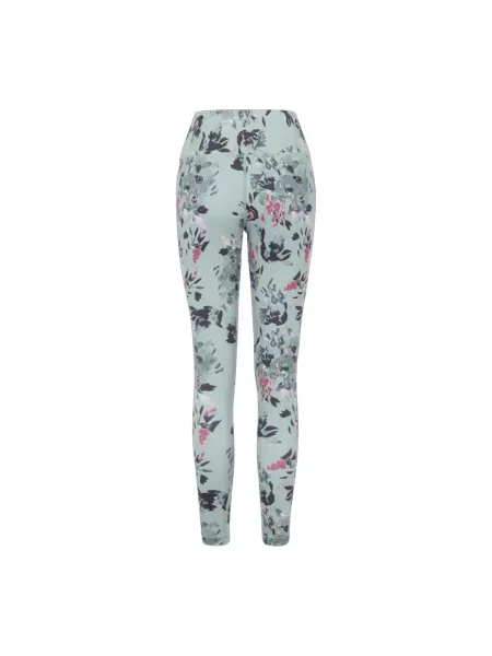 Legginsy W Kwiaty Influential II zielone