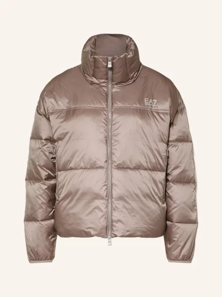 Emporio Armani Prošívaná Bunda starorůžová béžová