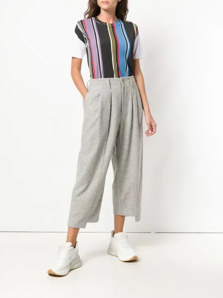 Tricou Jw Anderson cu dungi alb
