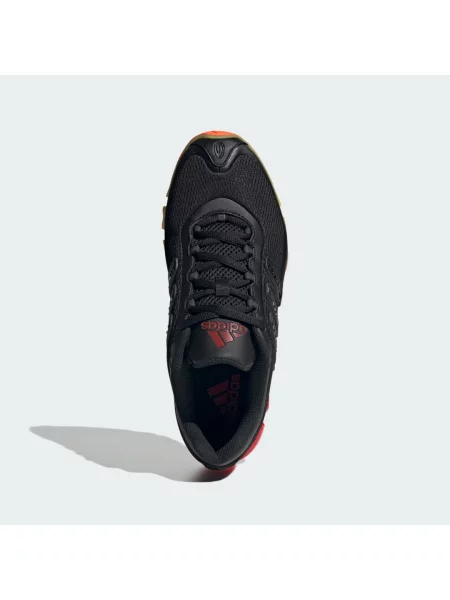 Tenisky adidas Megaride Core Black/ Better Scarlet/ Solar Orange EUR 40 černé