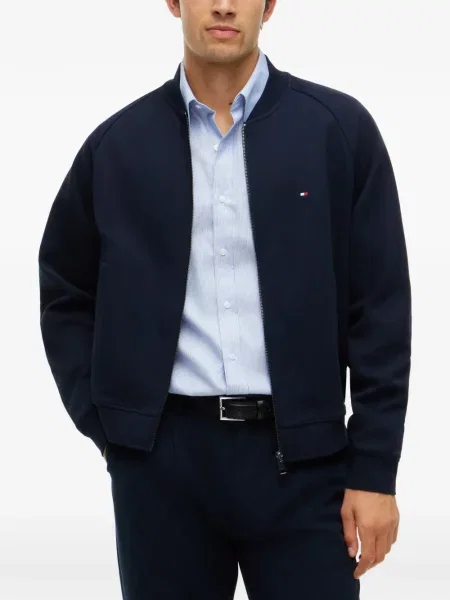 Geacă bomber Tommy Hilfiger albastru