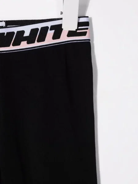Legginsy dziecięce Off-white białe