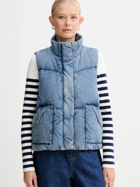 Levi's bezrękawnik puchowy zimowy niebieski