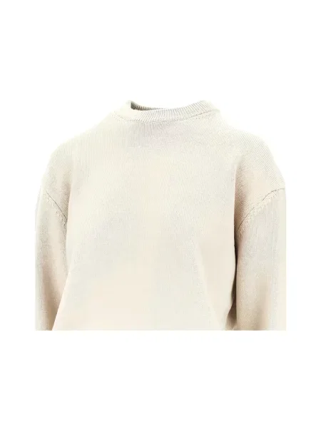 Sweter Jacquemus wełniany beżowy
