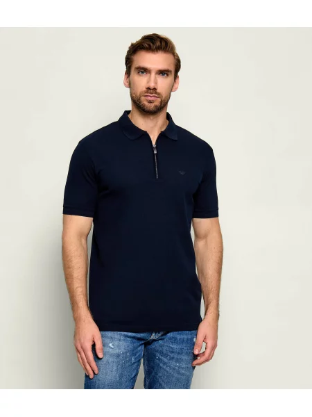 Tricou polo Emporio Armani