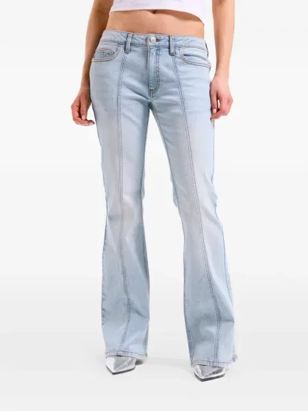 Blugi evazați Juicy Couture evazate albastru