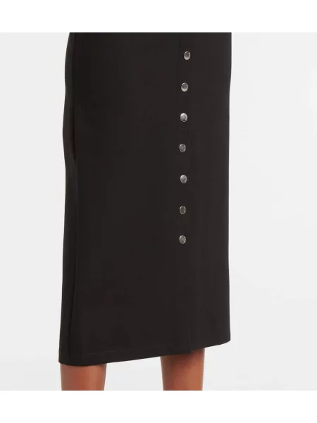 Rochie midi Staud până la genunchi de costum negru