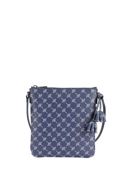 JOOP! Geantă de umăr Flora Dia bleumarin alb