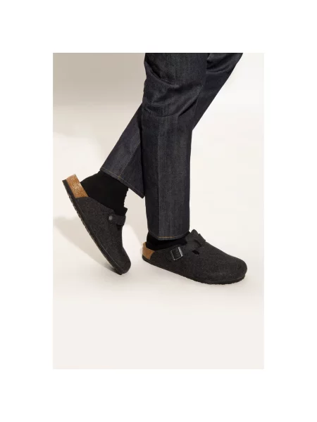 Klapki Birkenstock szare
