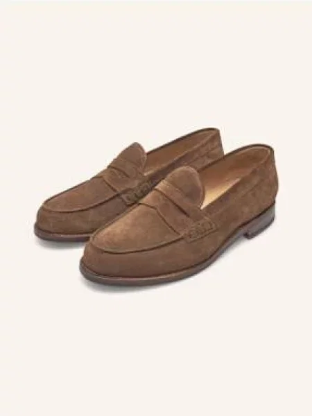Heinrich Dinkelacker Loafersy Wien Plain V braun brązowe