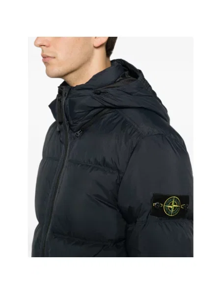 Kurtka Stone Island z kamieniami niebieska