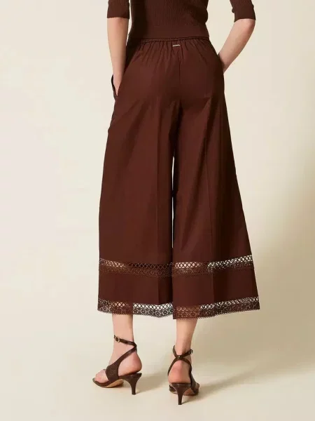 Брюки Twinset коричневые