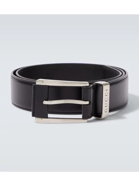Curea Gucci din piele negru