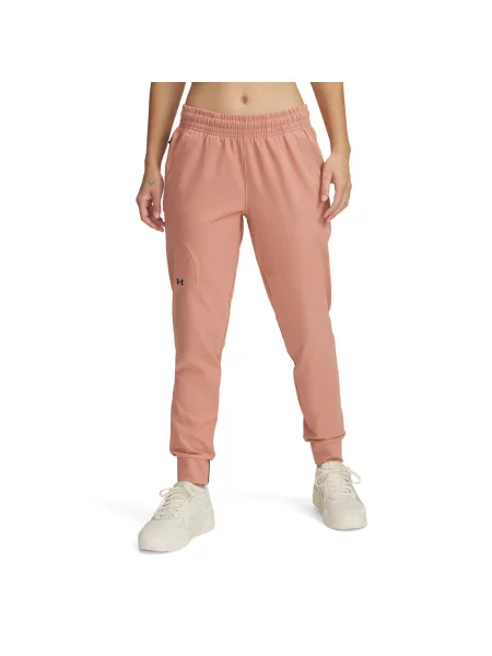 Spodnie Under Armour Unstoppable Jogger Canyon Pink/ Black XS czarne