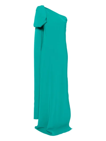 Rochie maxi Atu Body Couture cu un umăr gol verde