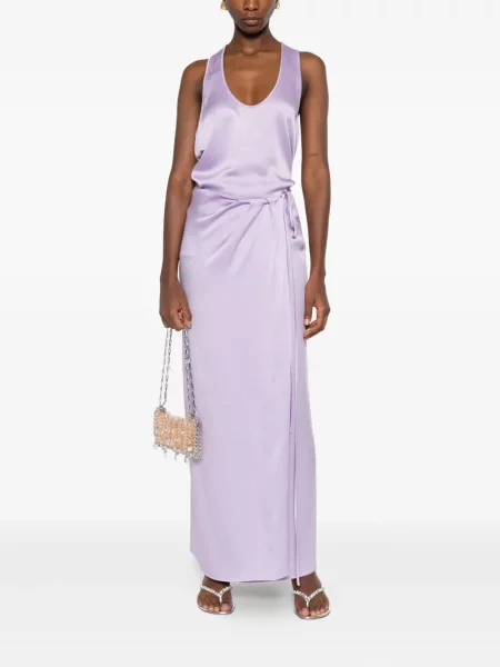 Top Chb Christian Boaro din satin violet