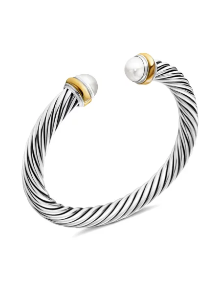 Klasikinis apyranke David Yurman geltona