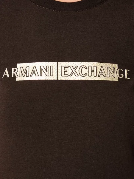 Póló Armani Exchange barna