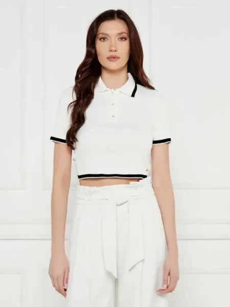 Marc Cain Tenisz póló | Cropped Fit