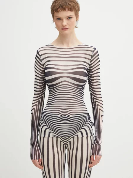 Jean Paul GAULTIER bluzka Morphing Stripes