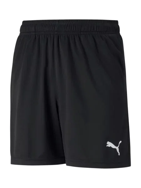 PUMA Pantaloni sport Teamrise negru alb