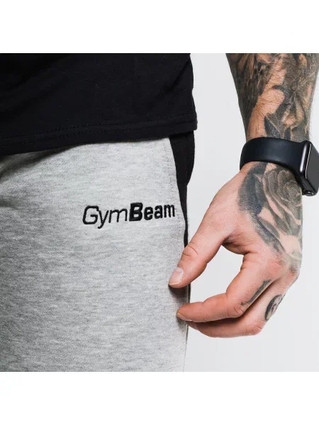 Spodnie fitness slim Slimfit szare