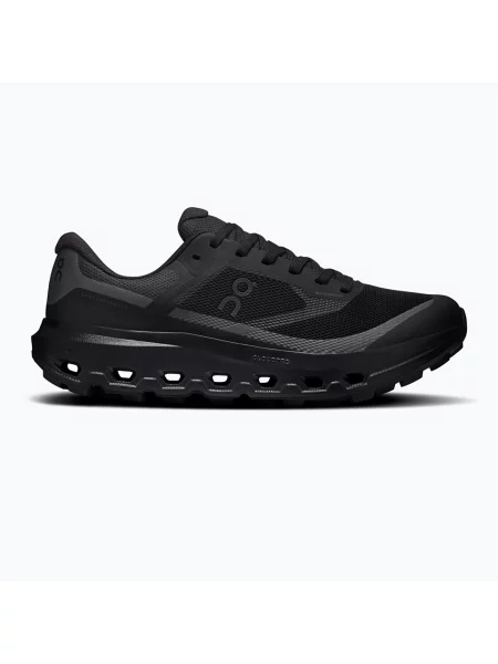 Încălțăminte de alergare pentru femei On Cloudvista 3 Waterproof black/black negru