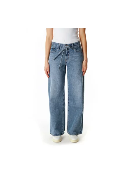 Baggy jeans Levi's niebieskie