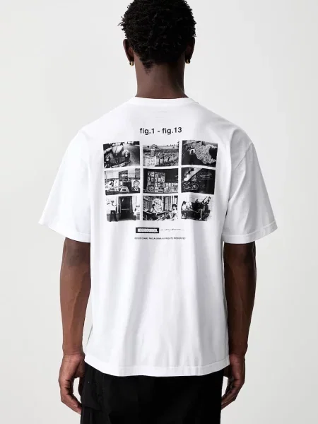 Neighborhood T-shirt biała