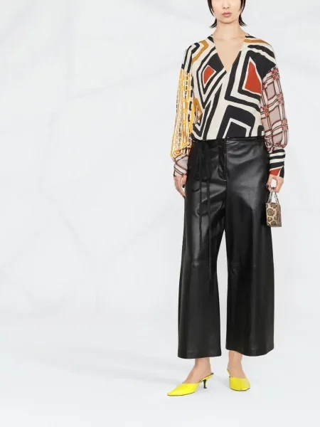 Raštuotas apvynioti palaidinė Dsquared2