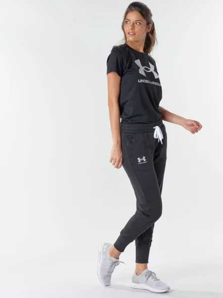 Fleecové jogger nohavice Under Armour čierna