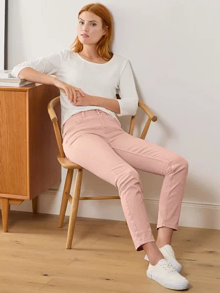 Tchibo Завужені джинси рожевий