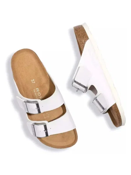 Pantofi Rohde alb