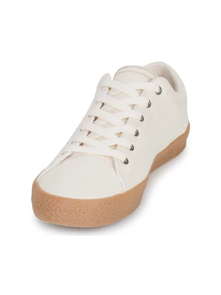 Pantofi Fred Perry din țesătură twill bej