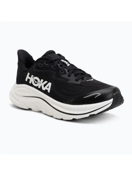 Gyerek futócipők HOKA Clifton 10 black/white. Méret: 38 EU fehér