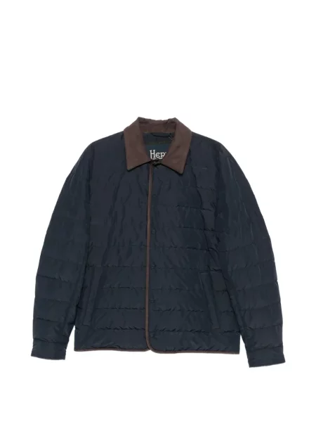 Gulerat matlasat geacă Herno albastru