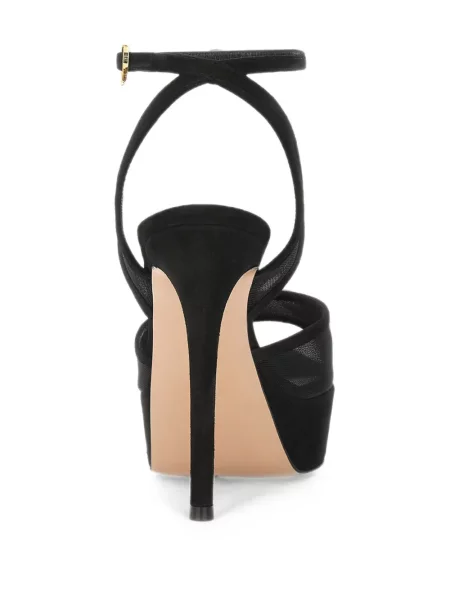 Sandale Gianvito Rossi cu platformă negru