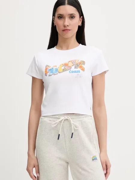 Rip Curl T-shirt damski z HALEY O BABY biała