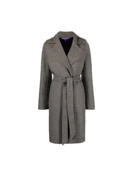 Płaszcz Ralph Lauren wełniany czarny
