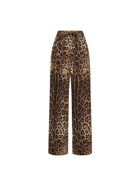 Spodnie Dolce And Gabbana brązowe