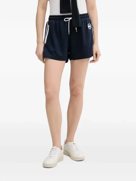 Costum de baie Michael Michael Kors cu mărgele alergare tricotate albastru