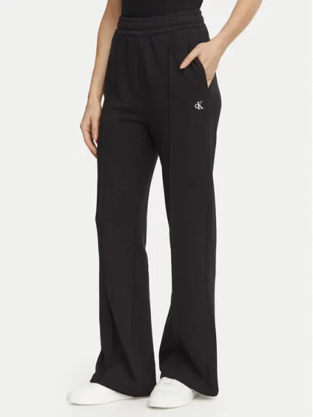 Calvin Klein Jeans Sportinės kelnės Monogram juoda