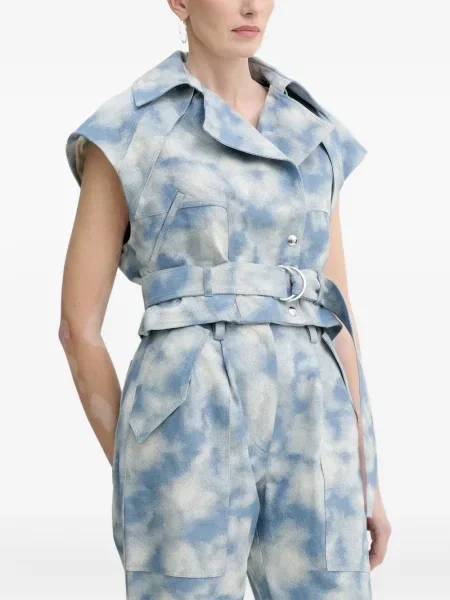 Geacă Iro cu imagine albastru