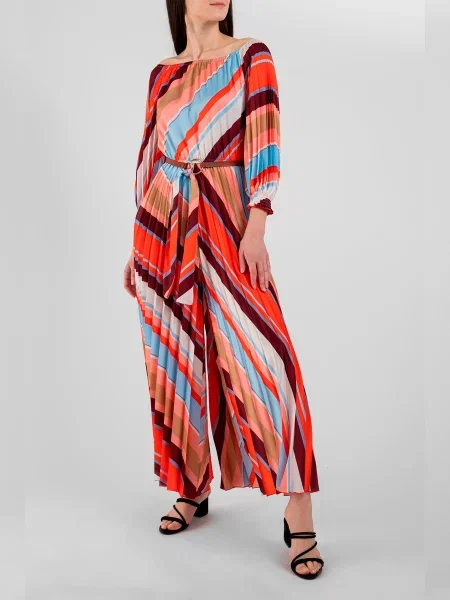 Меланжевый комбинезон Sfizio оранжевый