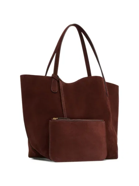 Τσάντα shopper Mansur Gavriel σουέτ καφέ