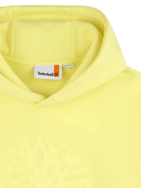 Bluza z kapturem dziecięca Timberland żółta
