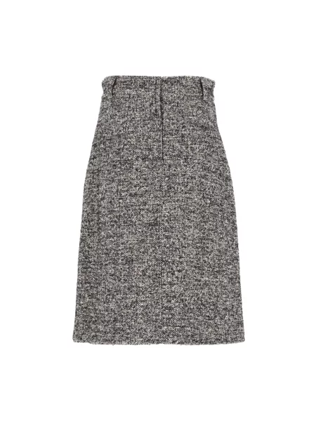 Spódnica midi Dolce And Gabbana czarna