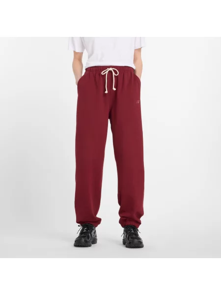 Spodnie New Balance – bordowe